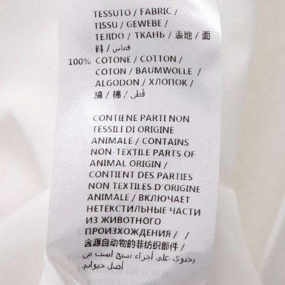 Alexander McQueen Mens Floral Embroidered White Button-Up - Picture 13 of 14